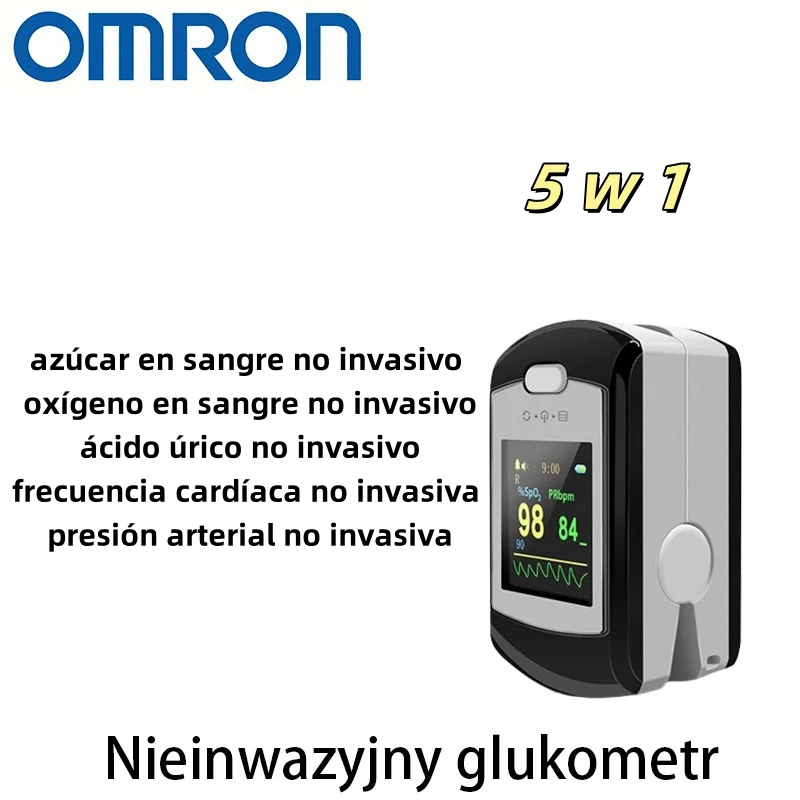 🔥Świąteczny rabat🔥😍Nieinwazyjny glukometr Omron (pomiar w 5 sekund / dokładność 99%)