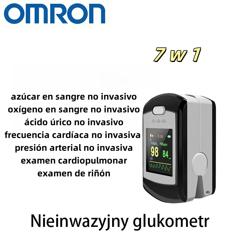 🔥Świąteczny rabat🔥😍Nieinwazyjny glukometr Omron (pomiar w 5 sekund / dokładność 99%)