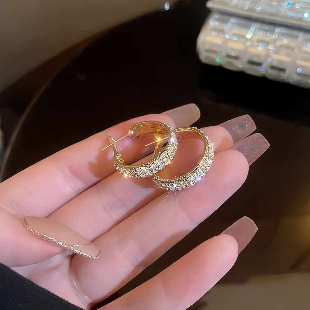 💖Sparkle Small Hoop Earrings