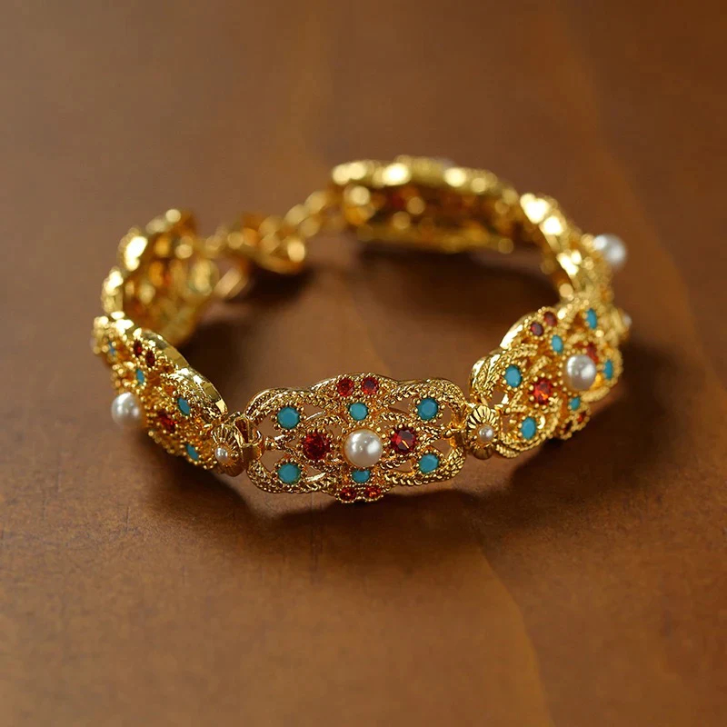Set de colier Hailey | Placat cu aur de 14k