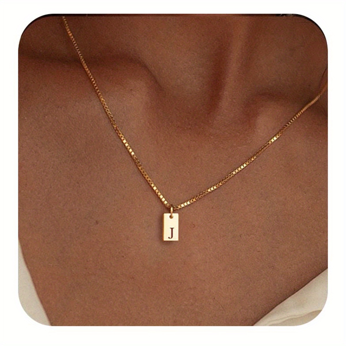 🎁 50% sleva na všechny produkty !🌟Náhrdelník s anglickými iniciálami Náhrdelník ze 14K zlata💫