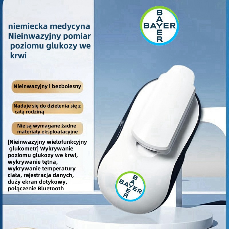 Nowy, precyzyjny, nieinwazyjny glukometr Bayer 2024