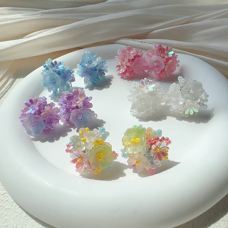 Twinkglo™ Handmade Ethereal Blossom Earrings