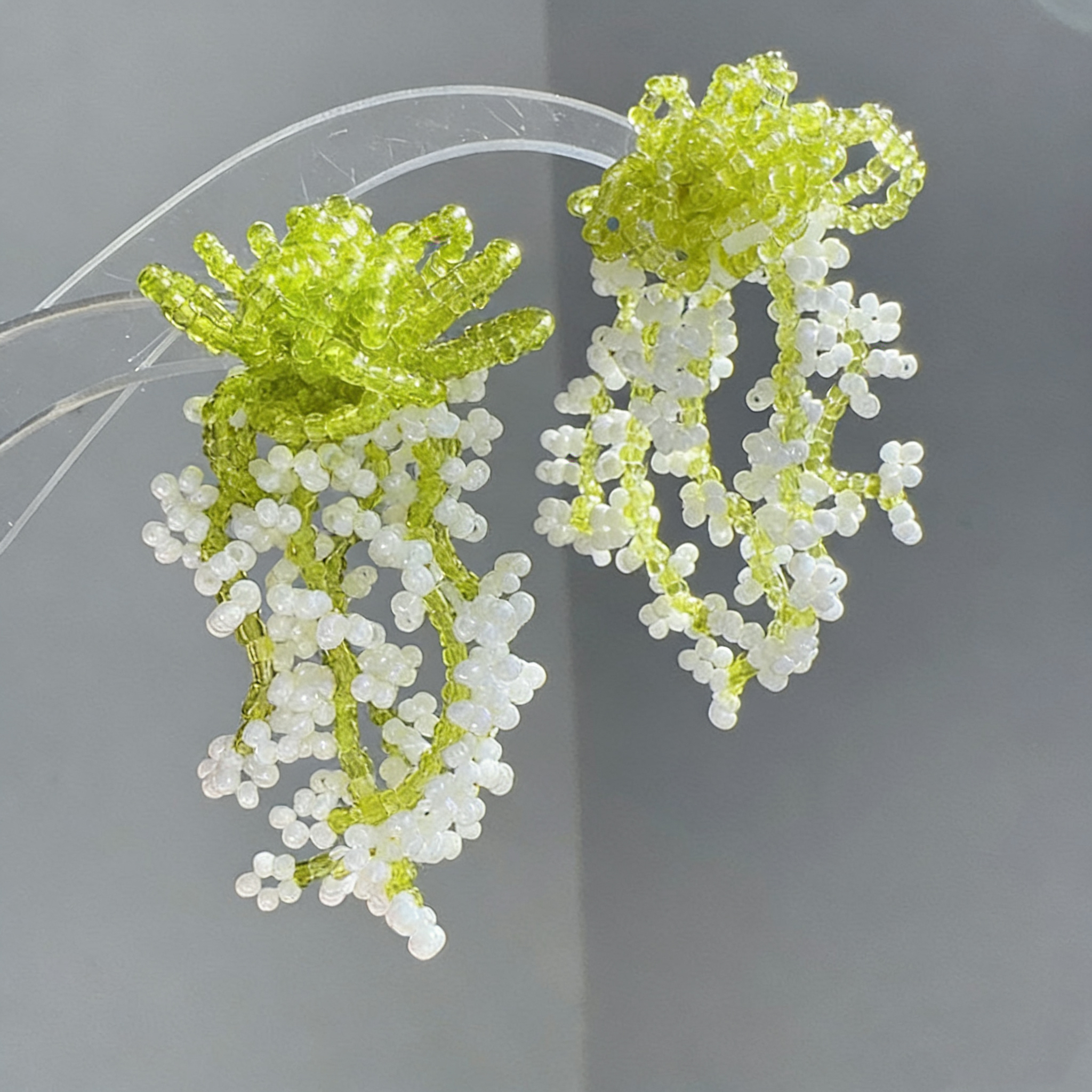 Twinkglo™ Handmade Baby's Breath Cluster Earrings
