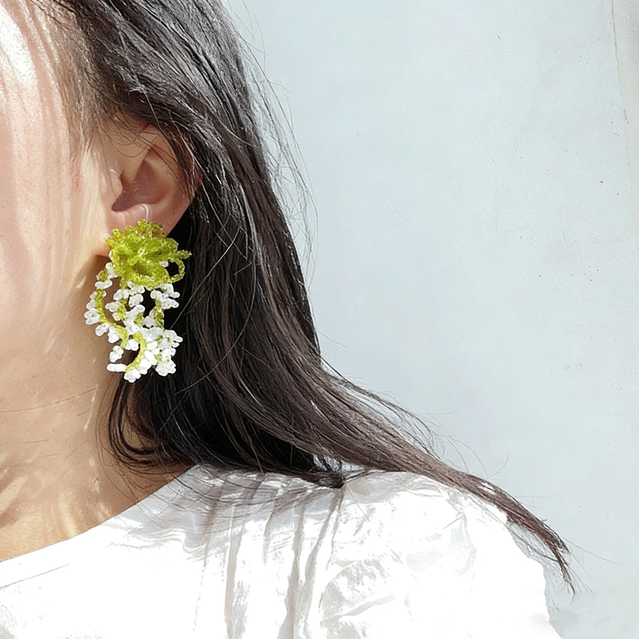 Twinkglo™ Handmade Baby's Breath Cluster Earrings