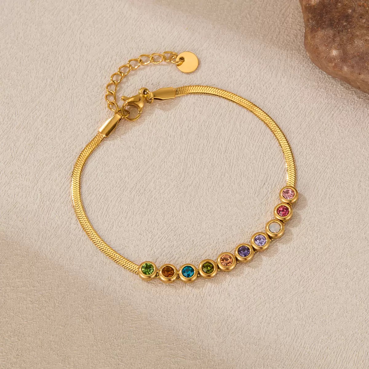 Twinkglo™ Colored Bracelet Zircon