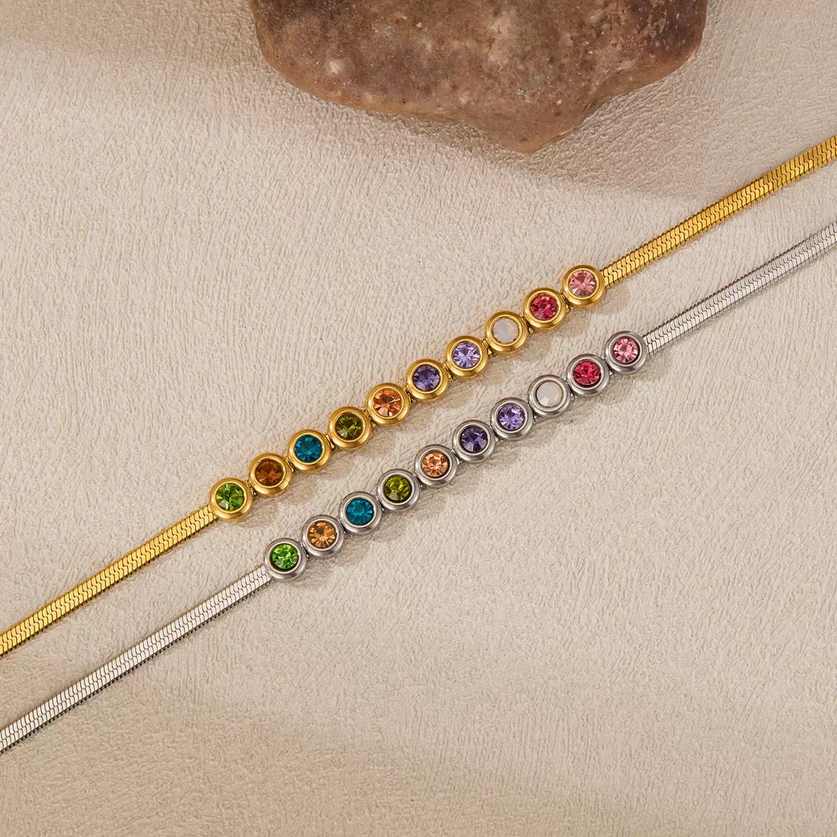 Twinkglo™ Colored Bracelet Zircon