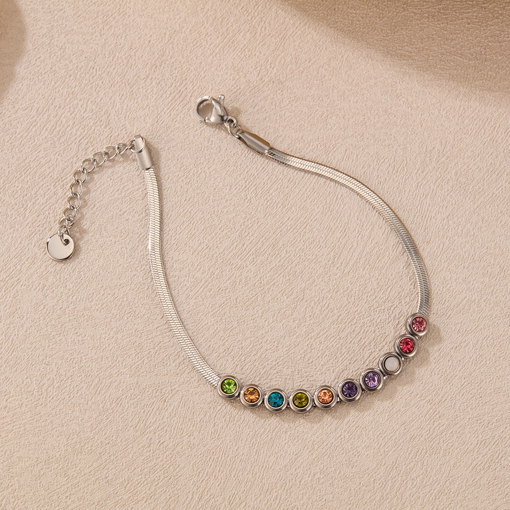 Twinkglo™ Colored Bracelet Zircon
