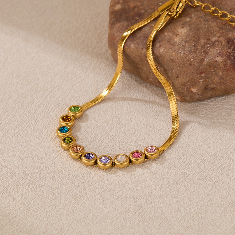 Twinkglo™ Colored Bracelet Zircon