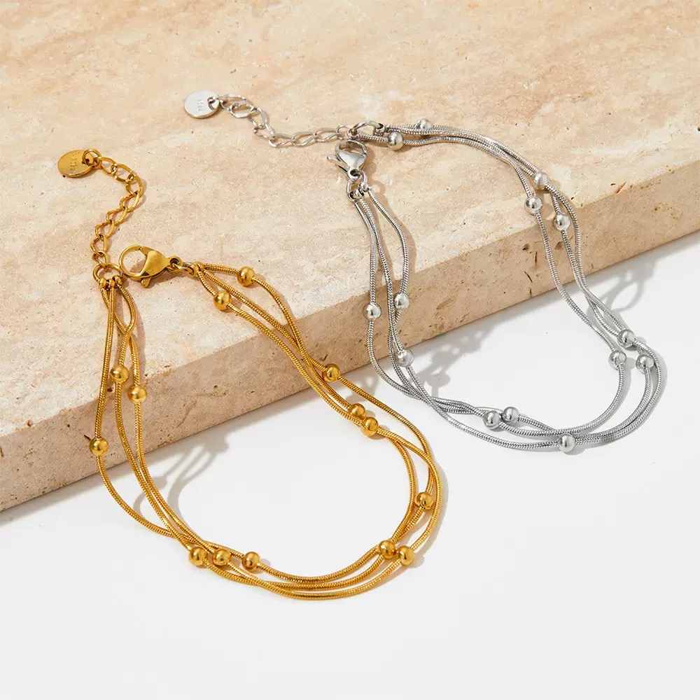 Twinkglo™ multilayer bracelet necklace 