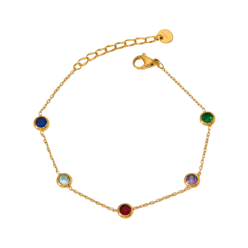 Twinkglo™ Colored Bracelet Zircon set