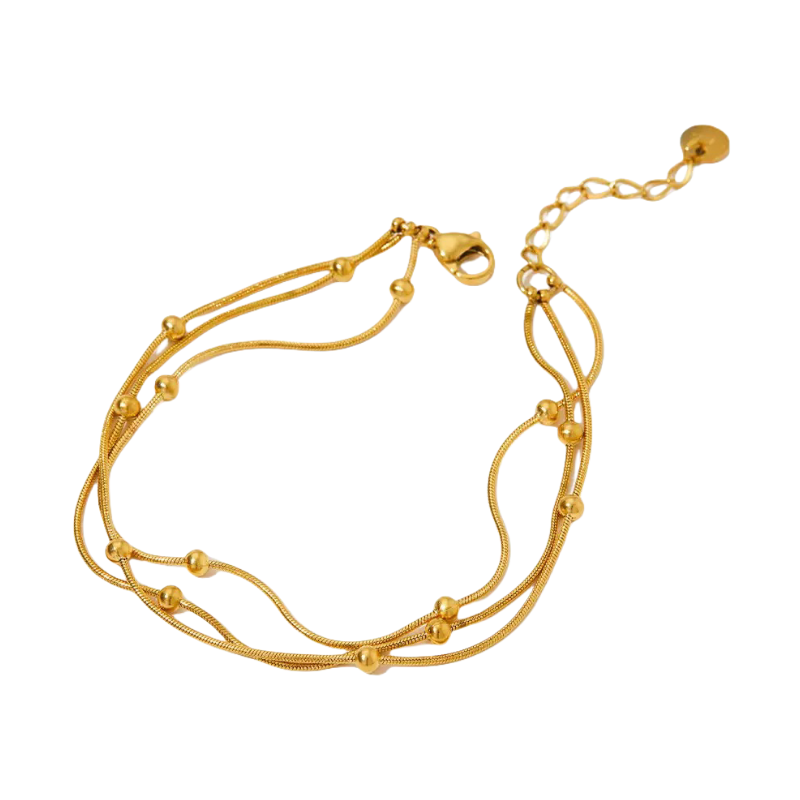 Twinkglo™ multilayer bracelet necklace 