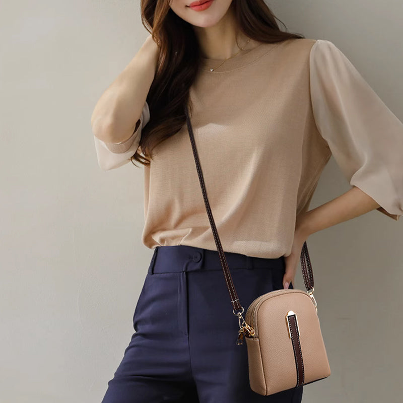 BOLSA CROSSBODY COLOR BLOCK