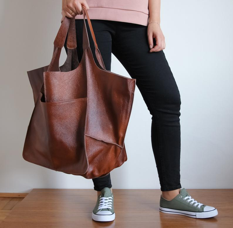 Bolsa feminina oversized