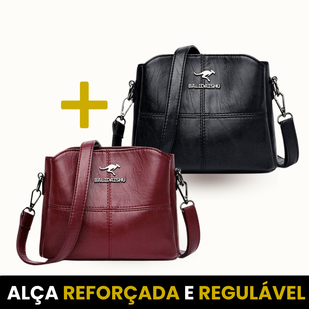 Bolsa Feminina de Couro Dubai® | Design e Corte Italiano