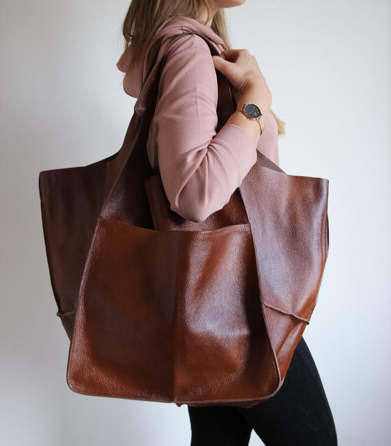 Bolsa feminina oversized
