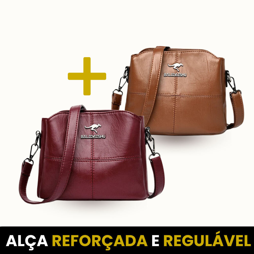 Bolsa Feminina de Couro Dubai® | Design e Corte Italiano