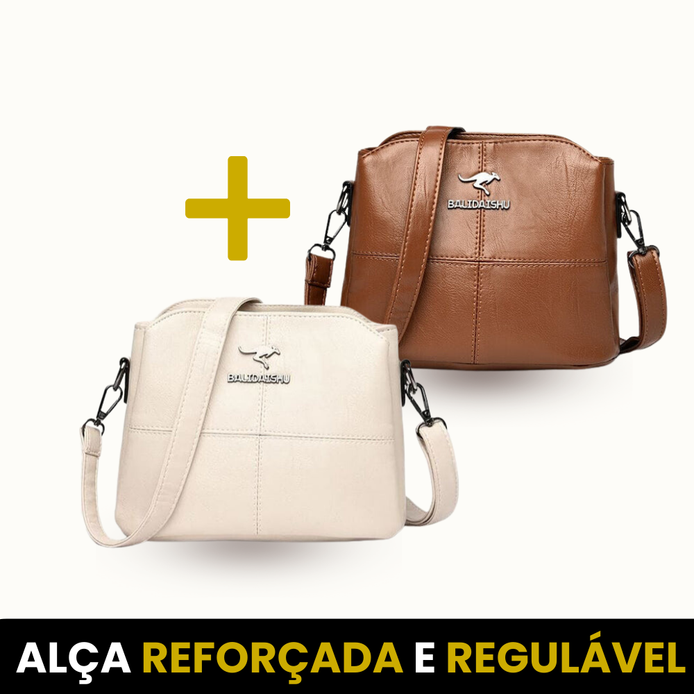 Bolsa Feminina de Couro Dubai® | Design e Corte Italiano