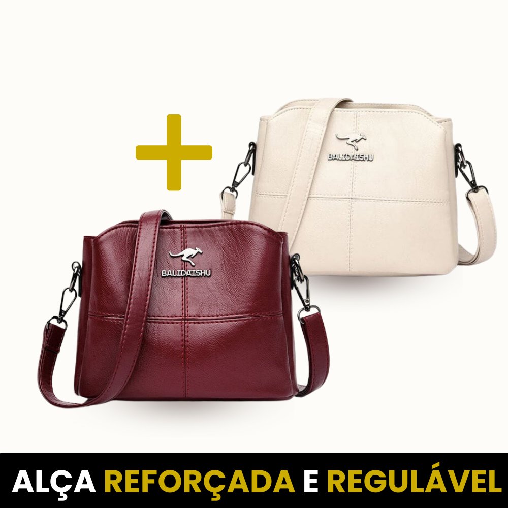 Bolsa Feminina de Couro Dubai® | Design e Corte Italiano