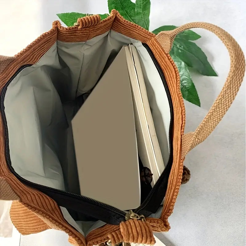 Bolsa de veludo cotelê | Geórgia