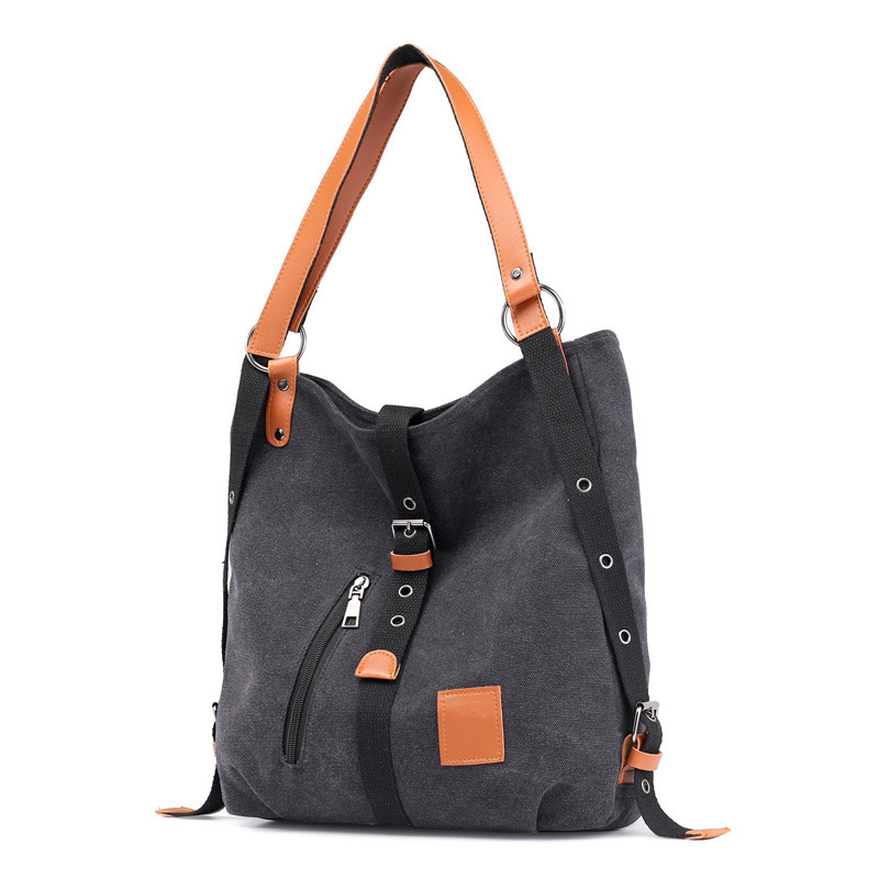 bolsa de lona casual feminina