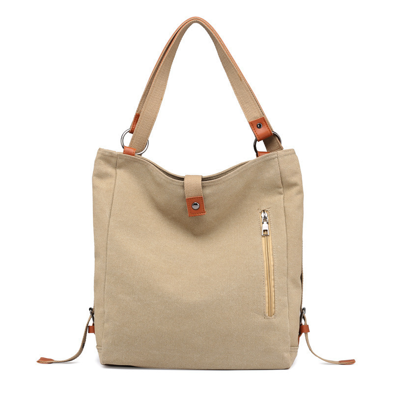 bolsa de lona casual feminina