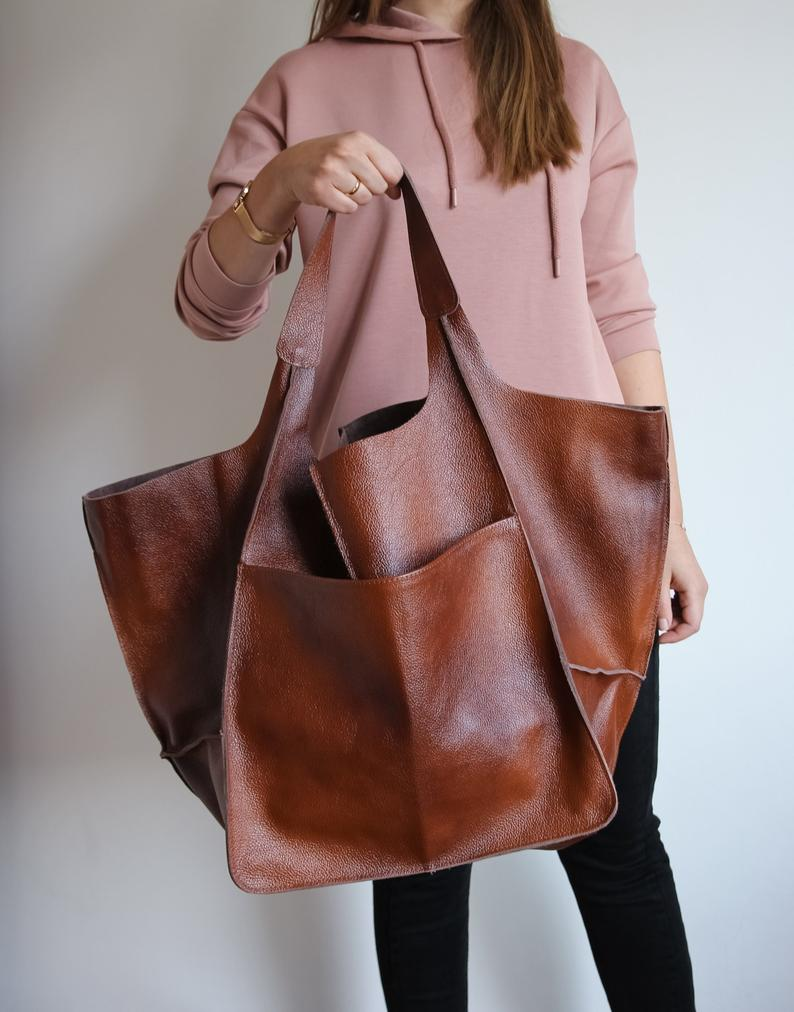 Bolsa feminina oversized
