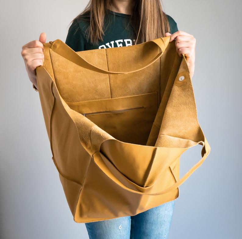 Bolsa feminina oversized