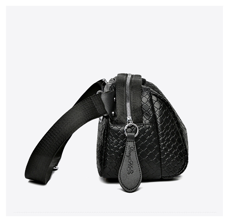 🔥Último dia com 50% de desconto🔥🌟Bolsa de concha de couro bovino de grande capacidade para tecelagem manual👜