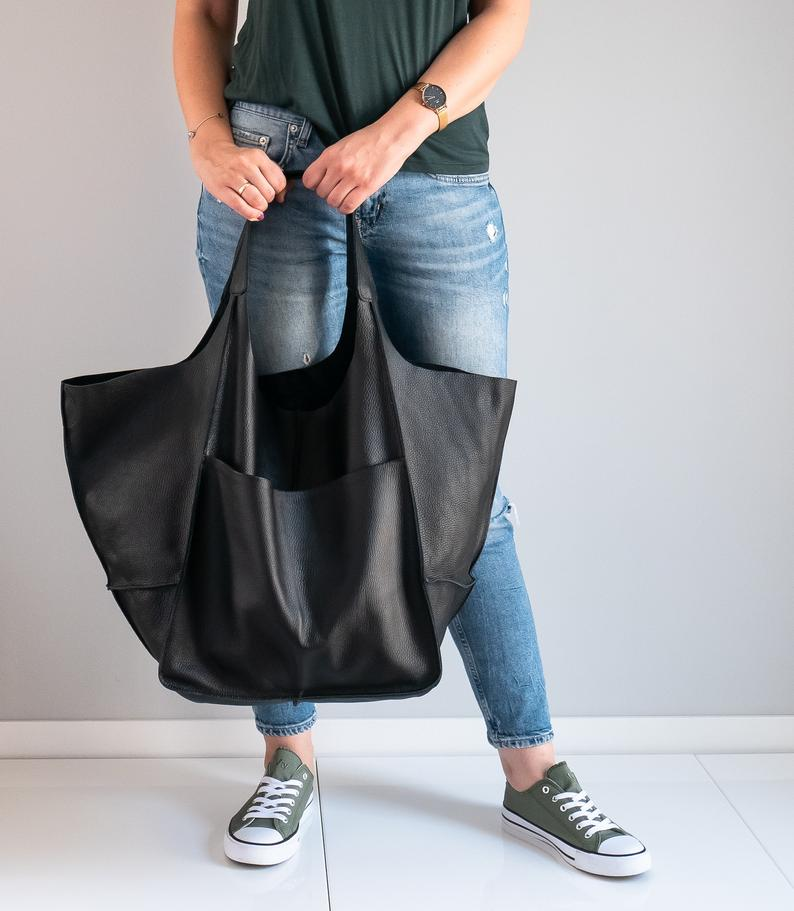 Bolsa feminina oversized