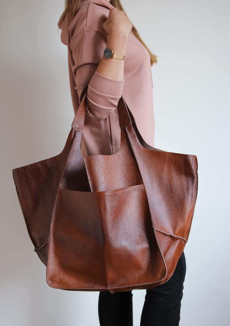 Bolsa feminina oversized