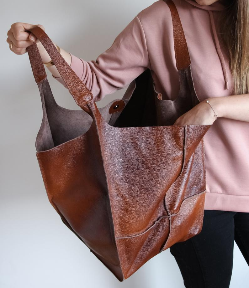Bolsa feminina oversized
