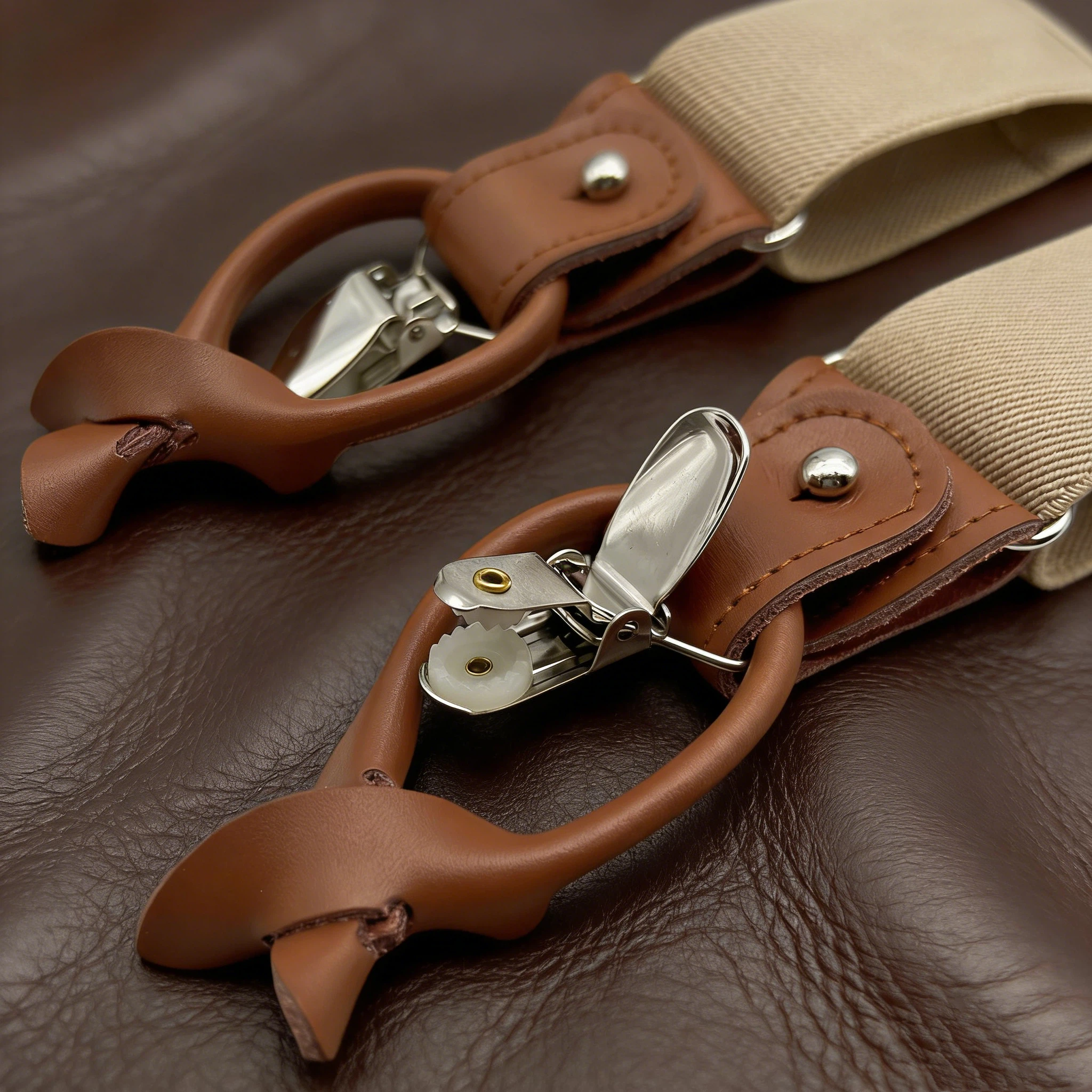 Personalized Monogram Leather Braces for Unique & Love | JNSCloth58