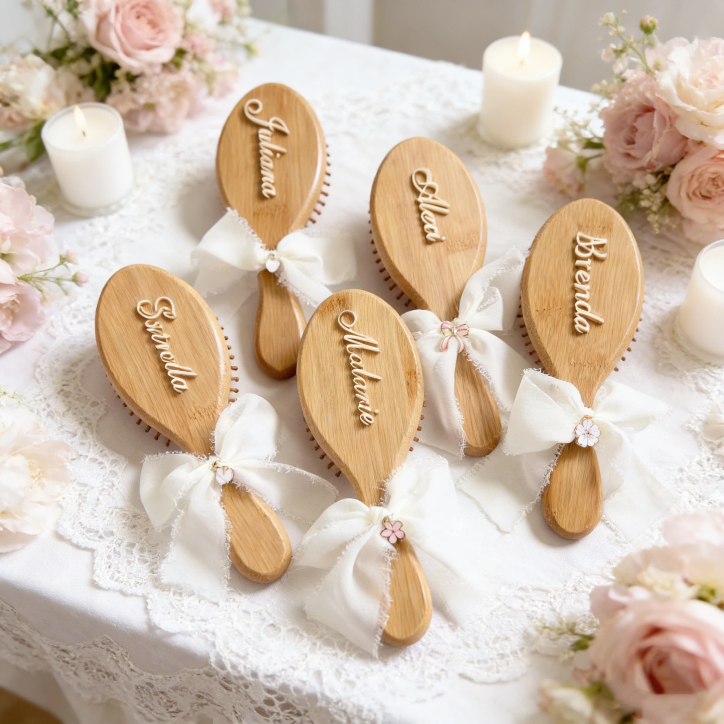 Personalized 3D Printing Name Hairbrush Party Favor | JNSDec195