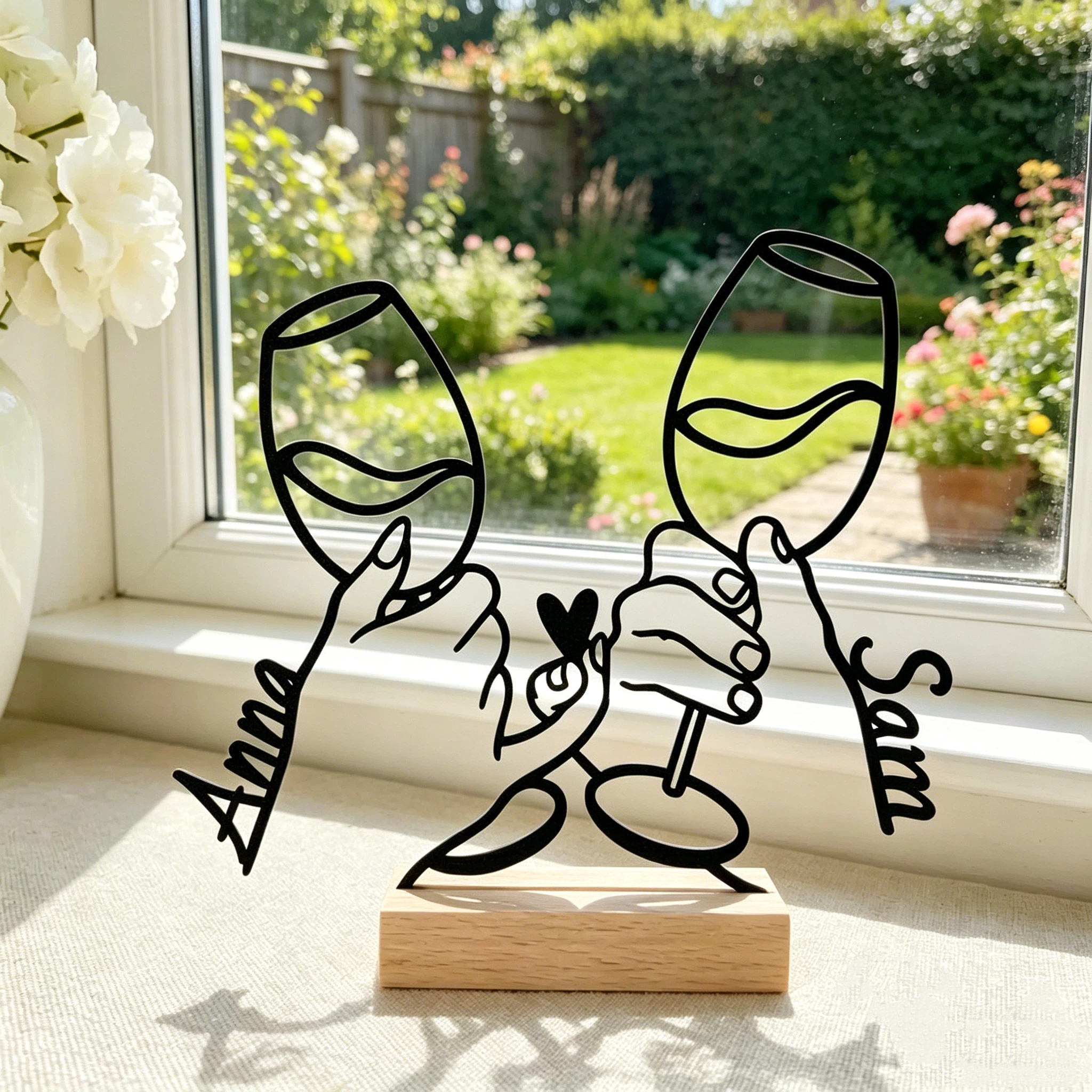 Personalized Name Couple Decor for Unique & Love | JNSDec213
