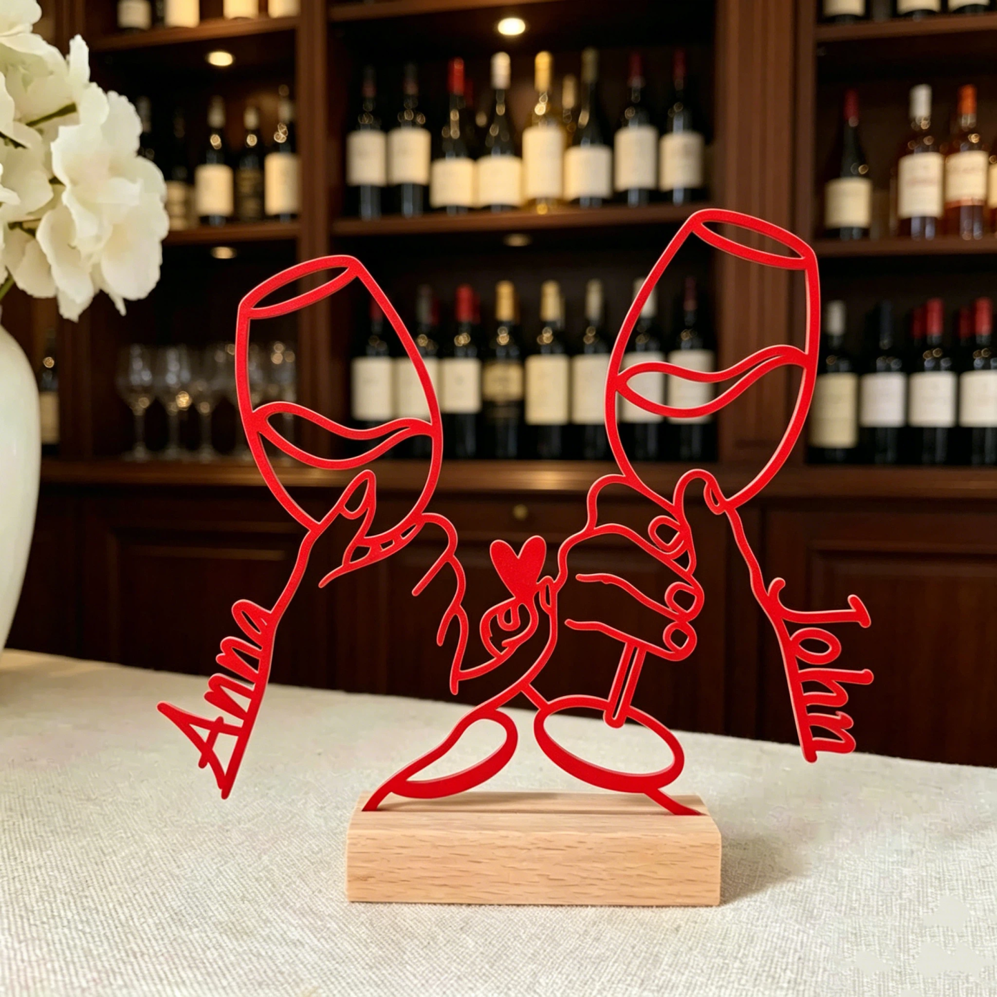 Personalized Name Couple Decor for Unique & Love | JNSDec213
