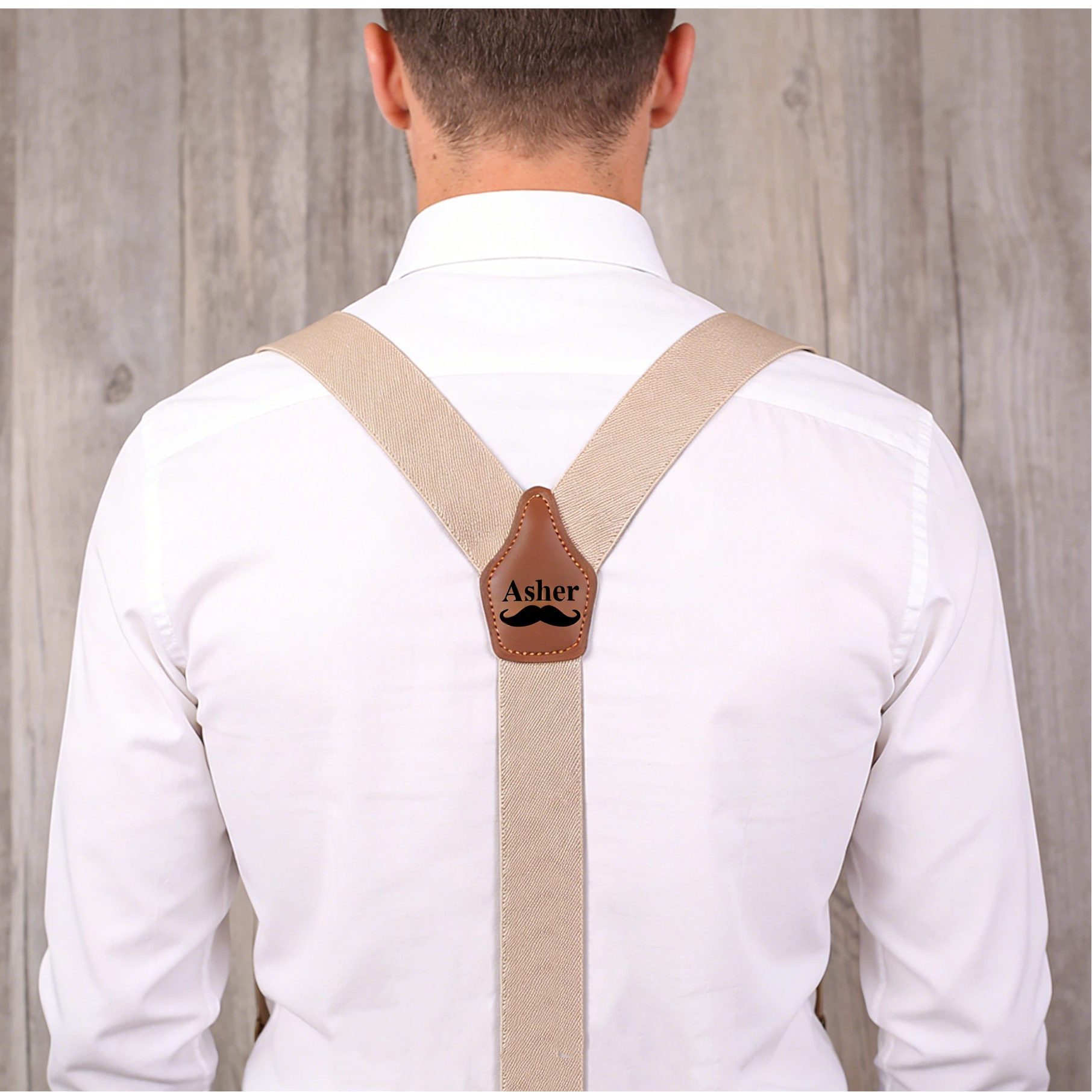 Personalized Monogram Leather Braces for Unique & Love | JNSCloth58