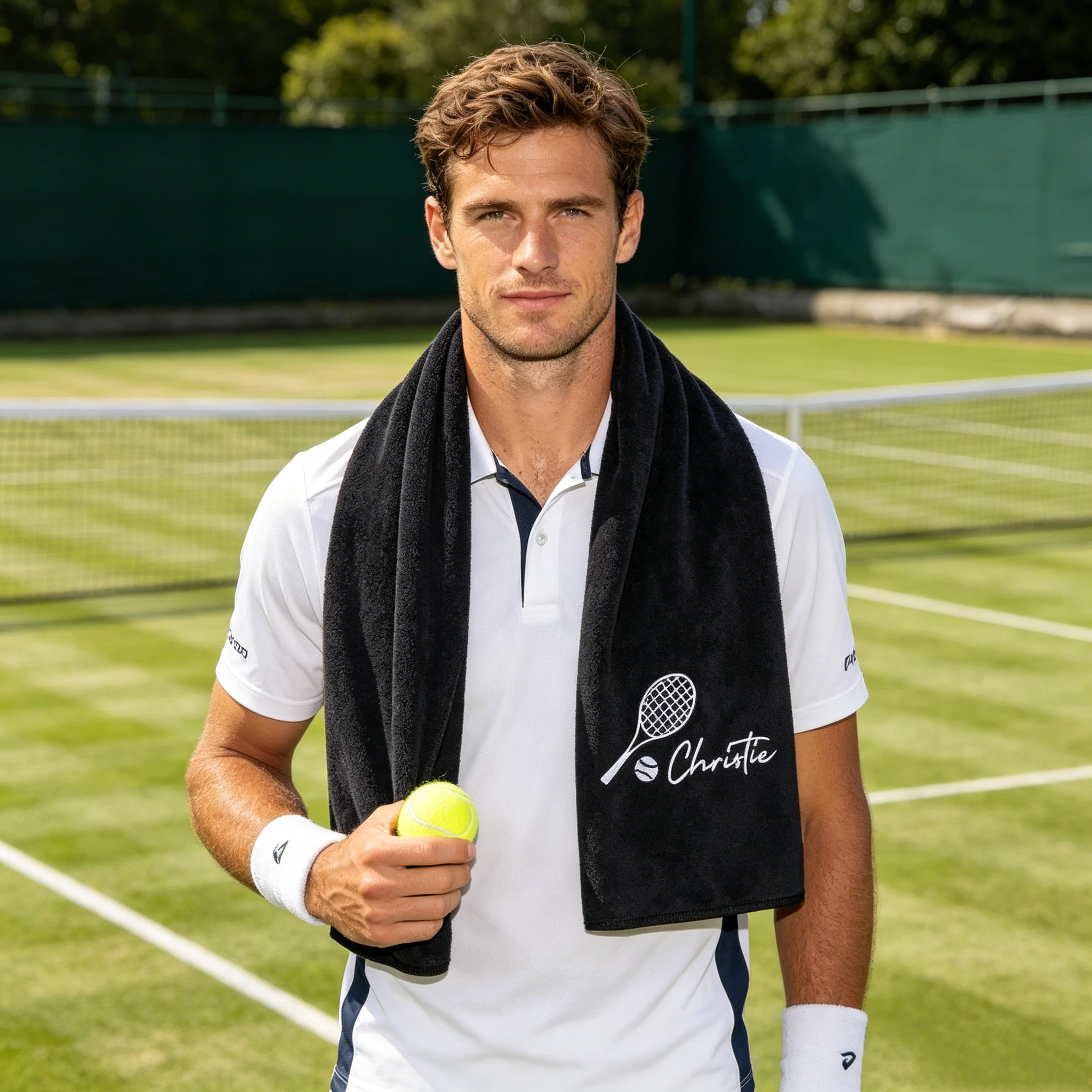 Personalized Name Embroidered Quick-Dry Sports Towel for Unique & Love | JNSCloth61