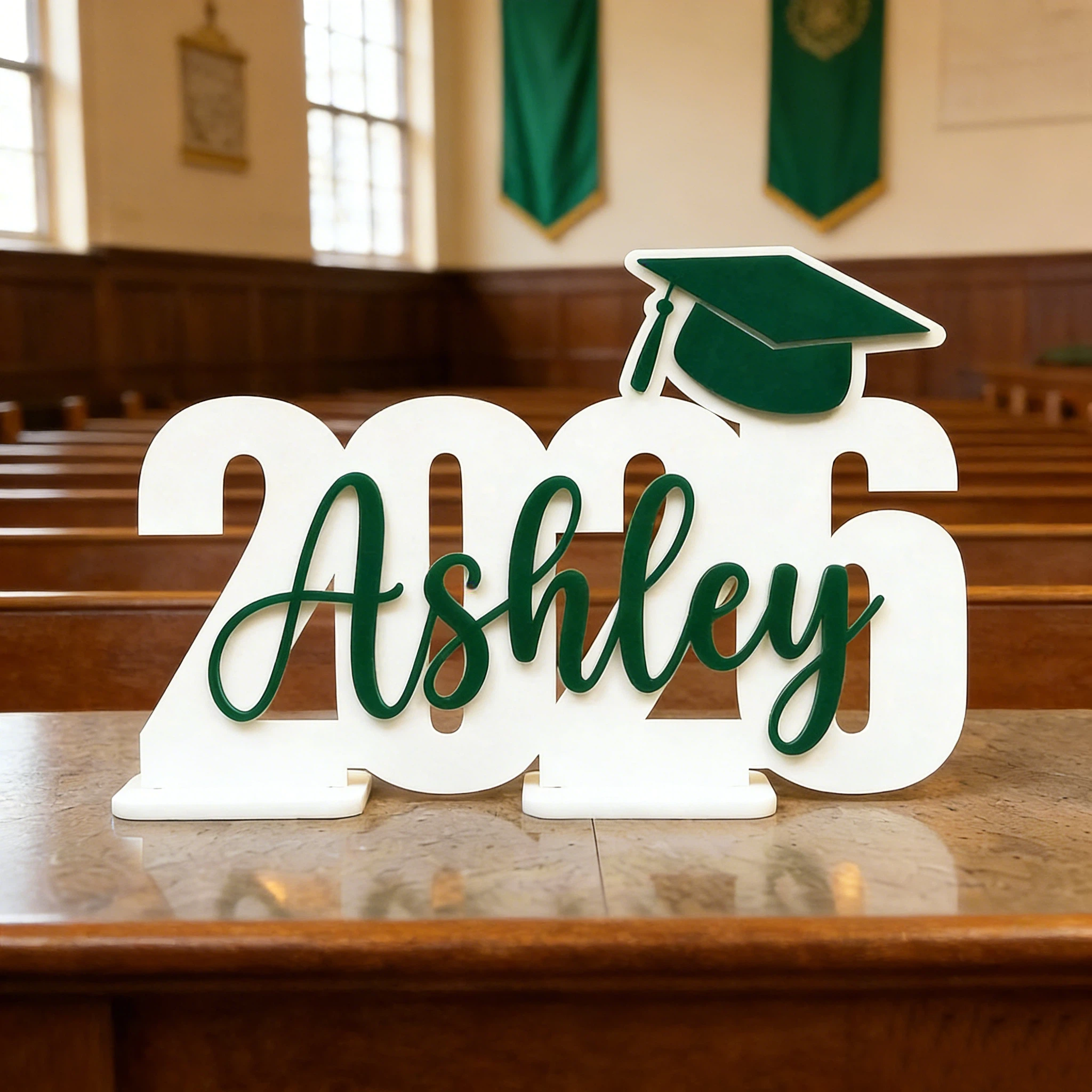 Personalized Name Graduation Sign 2026 for Unique & Love | JNSDec206