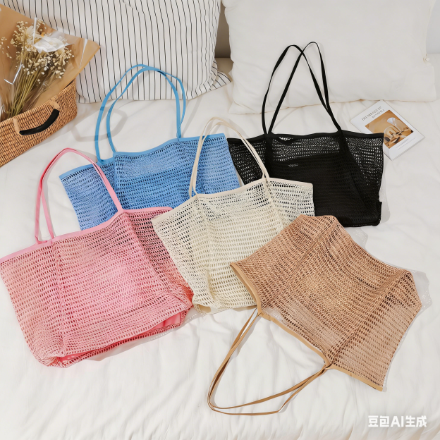 Personalized Name Leather Patch Beach Tote Bag for Unique & Love | JNSBag124