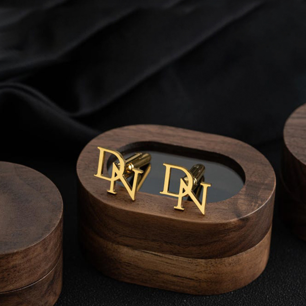 Personalized Initials Cufflinks for Unique & Love | JNSDec121