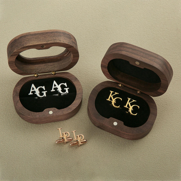 Personalized Initials Cufflinks for Unique & Love | JNSDec121