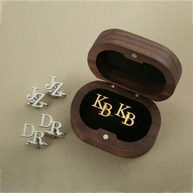 Personalized Initials Cufflinks for Unique & Love | JNSDec121