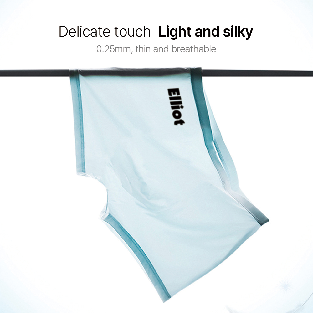 Personalized Name Men's Ice Silk Breathable Underwear for Unique & Love | JNSCloth30