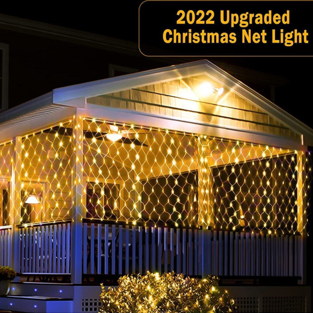 Curtain LED String Net Mesh Waterproof String Lights Decoration for Unique & Love | JNSDec20