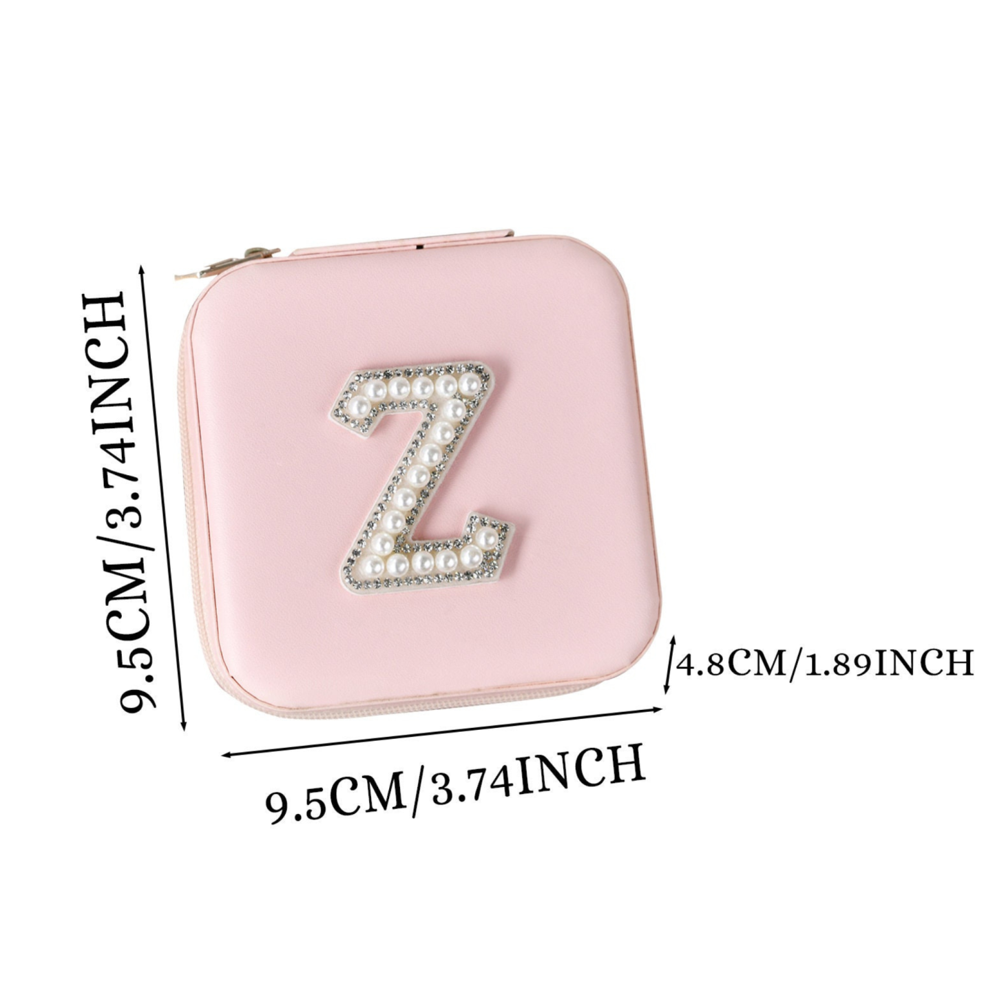 Personalized Initial Jewelry Box for Unique & Love | JNSBag09