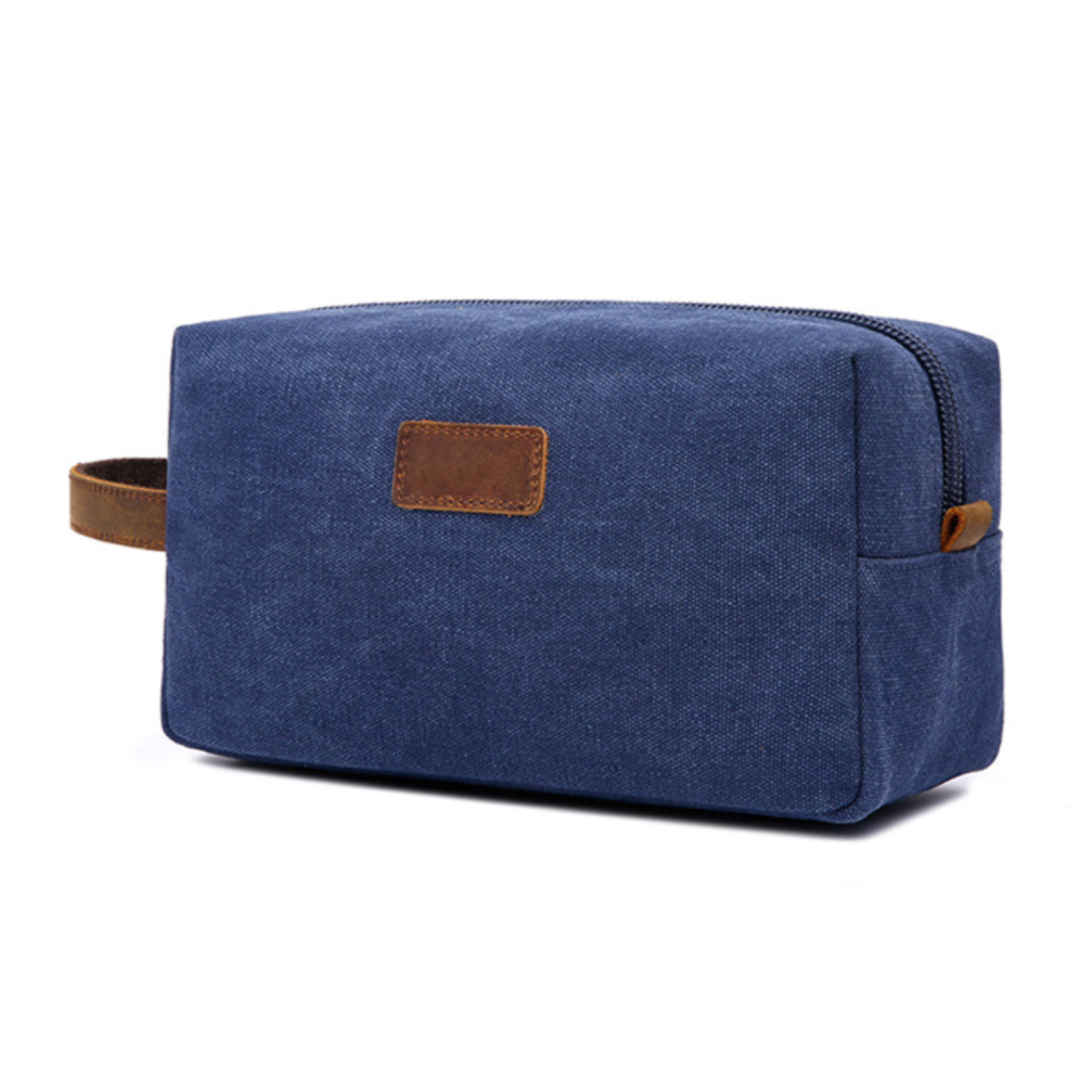 Personalized Leather Monogram Engraved Toiletry Bag for Unique & Love | JNSBag20