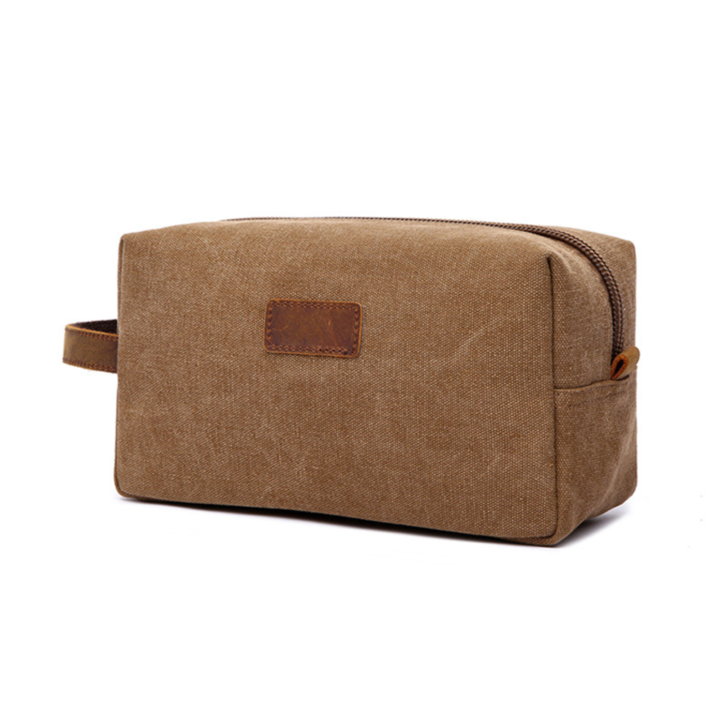 Personalized Leather Monogram Engraved Toiletry Bag for Unique & Love | JNSBag20