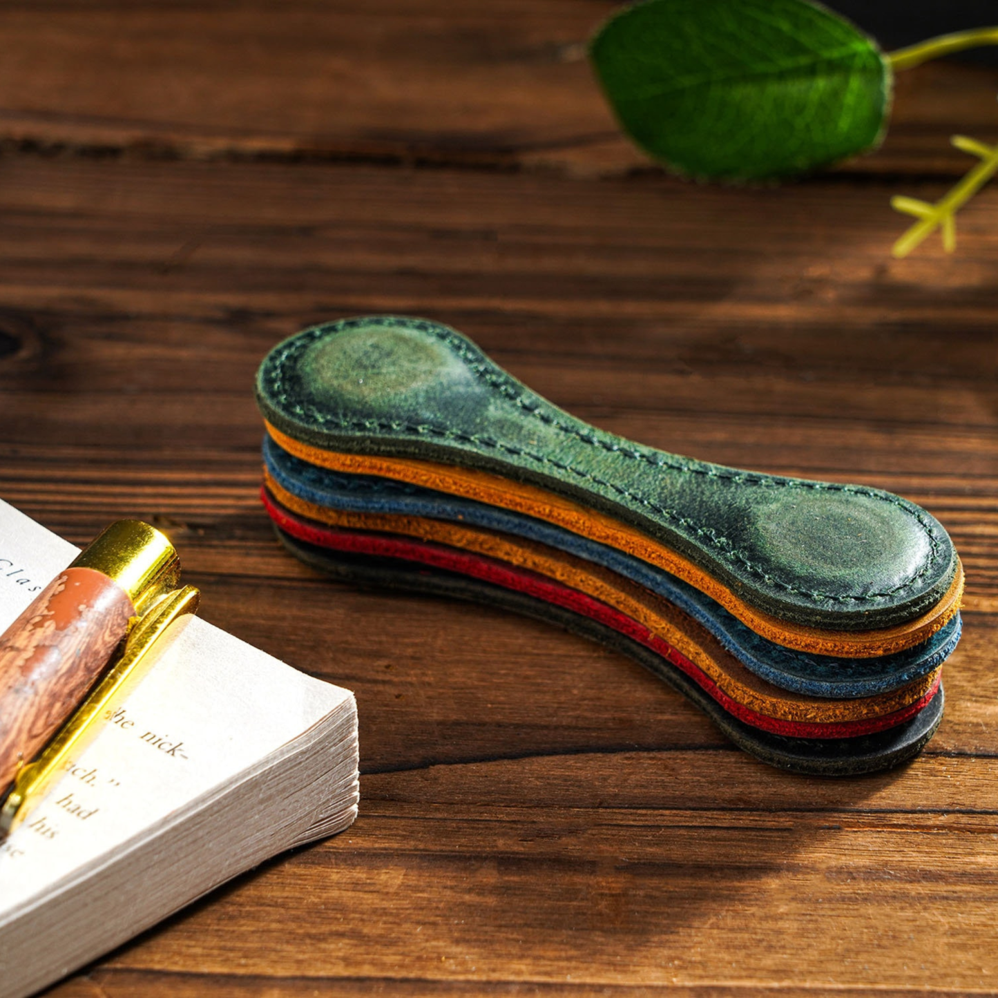 Personalized Leather Magnetic Bookmark for Unique & Love | JNSDec37