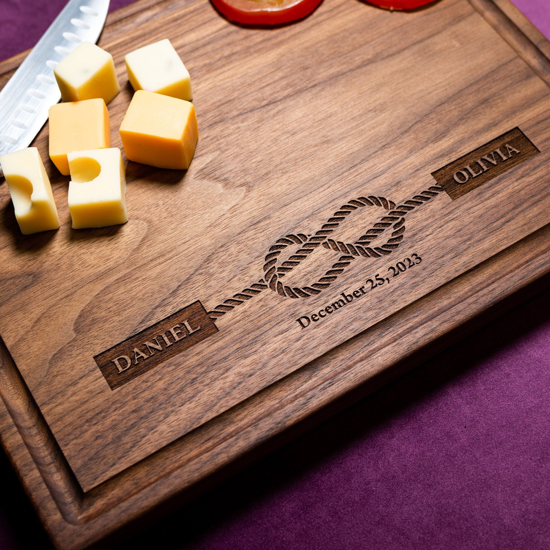 Personalized Wooden Cutting Board for Unique & Love | JNSDec41